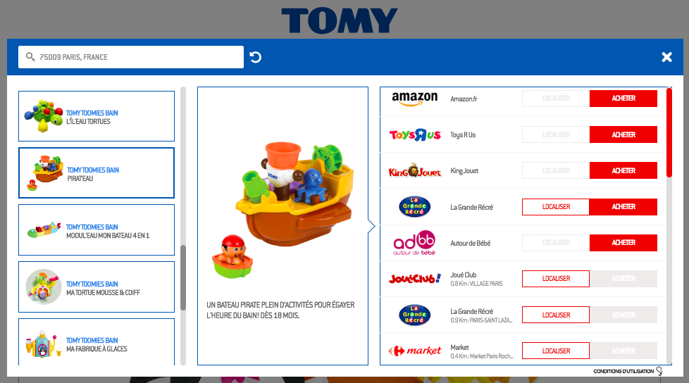 tomy website